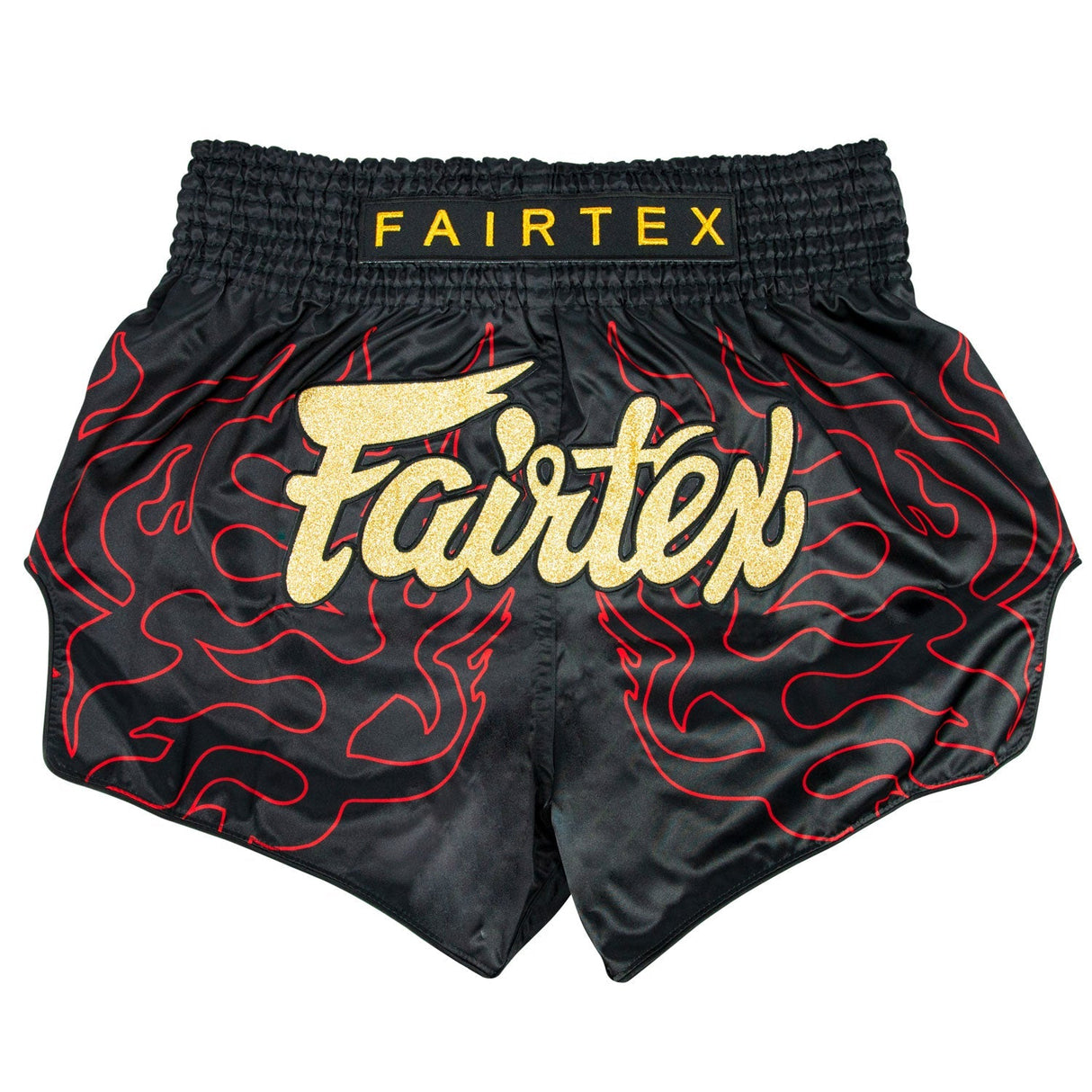 Fairtex Muay Thai Boxing Lava Muaythai Shorts Black - Toprank Sport™