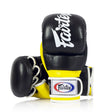 Fairtex Black-Yellow Super Sparring MMA Gloves Fairtex