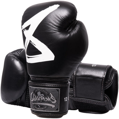 8 WEAPONS Boxing Gloves, BIG 8 Premium, black 8 WEAPONS