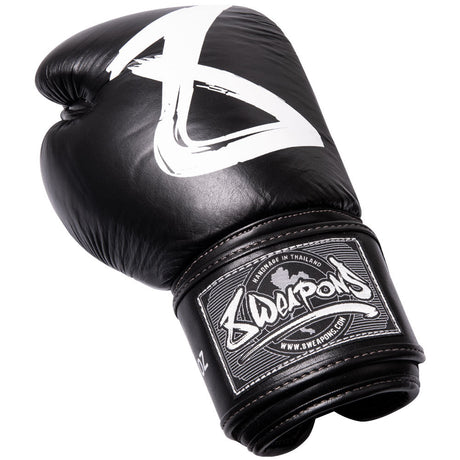 8 WEAPONS Boxing Gloves, BIG 8 Premium, black 8 WEAPONS