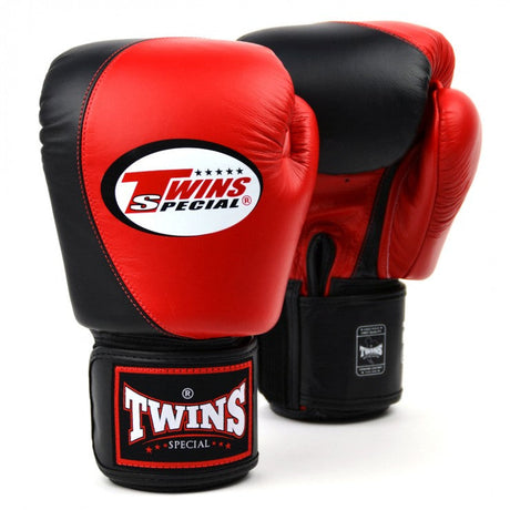 Twins Special 2-Tone Black-Grey Boxing Gloves Twins Special