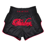 Fairtex Kids Muay Thai Shorts Midnight Red Fairtex