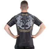 8 WEAPONS Functional T-Shirt, Tiger Yant, black-yellow  Fight Co