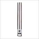 Bytomic Double Stripe Belt Brown/White Bytomic
