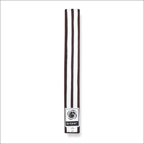 Bytomic Double Stripe Belt Brown/White Bytomic