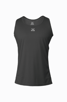 Mens Mettle Boxing Singlet-Black STING