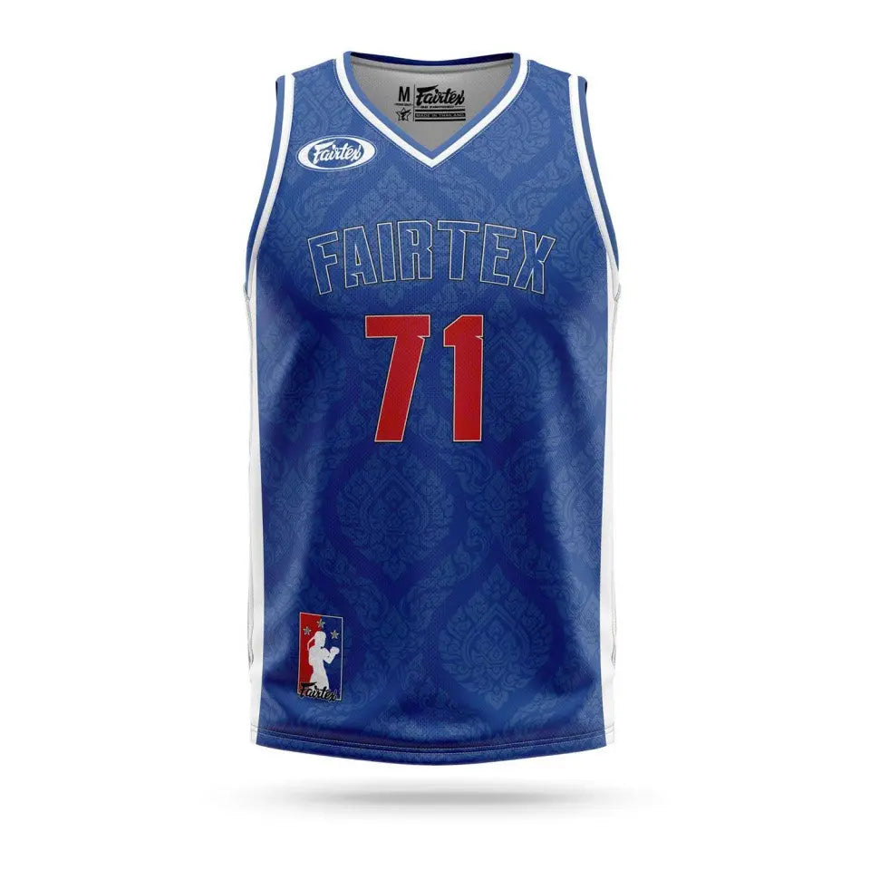 Fairtex Basketball Jersey - Blue Fairtex