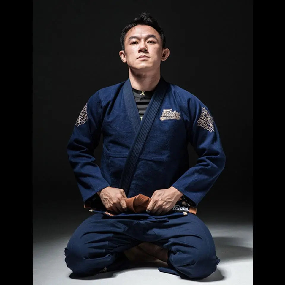 Fairtex Matchanu Premium BJJ Gi Navy Fairtex