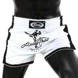 Fairtex White Slim Cut Muay Thai Shorts Fairtex