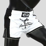 Fairtex White Slim Cut Muay Thai Shorts Fairtex