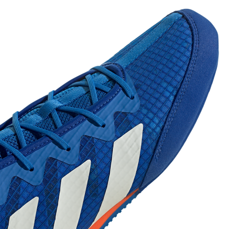 Adidas Box Hog 4 Boxing Boots - Royal Blue White Red Adidas
