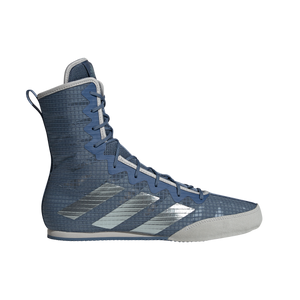 Adidas Box Hog 4 Boxing Boots - Blue Grey Adidas