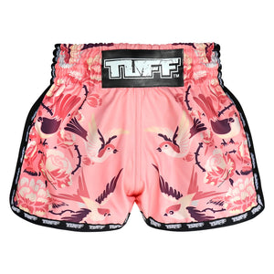 TUFF Retro Style Shorts - Birds & Roses TUFF