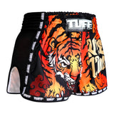 Tuff Kids Retro Style Shorts - Cruel Tiger Red TUFF