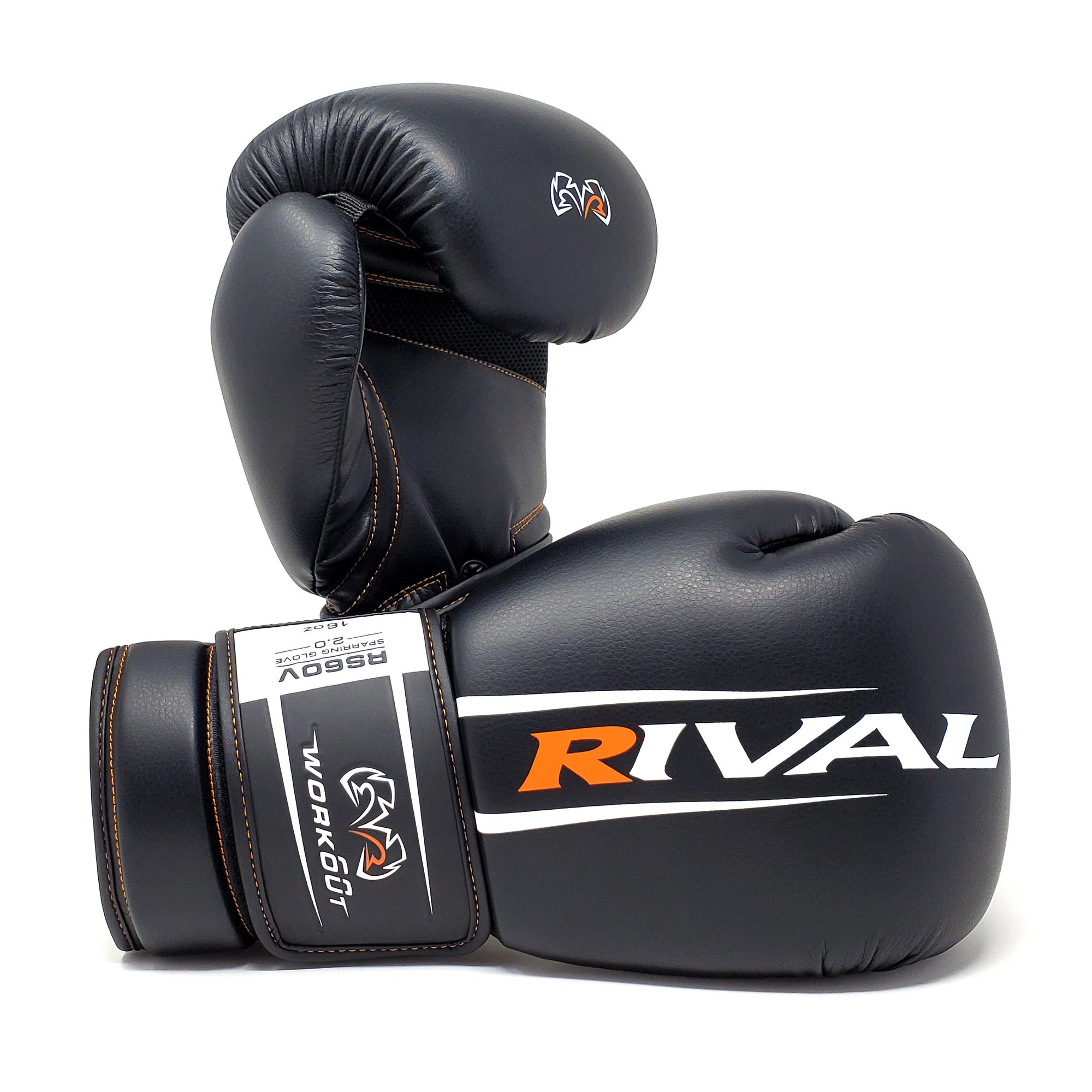 Rival RS60V 2.0 Boxing Sparring Gloves - Black Rival