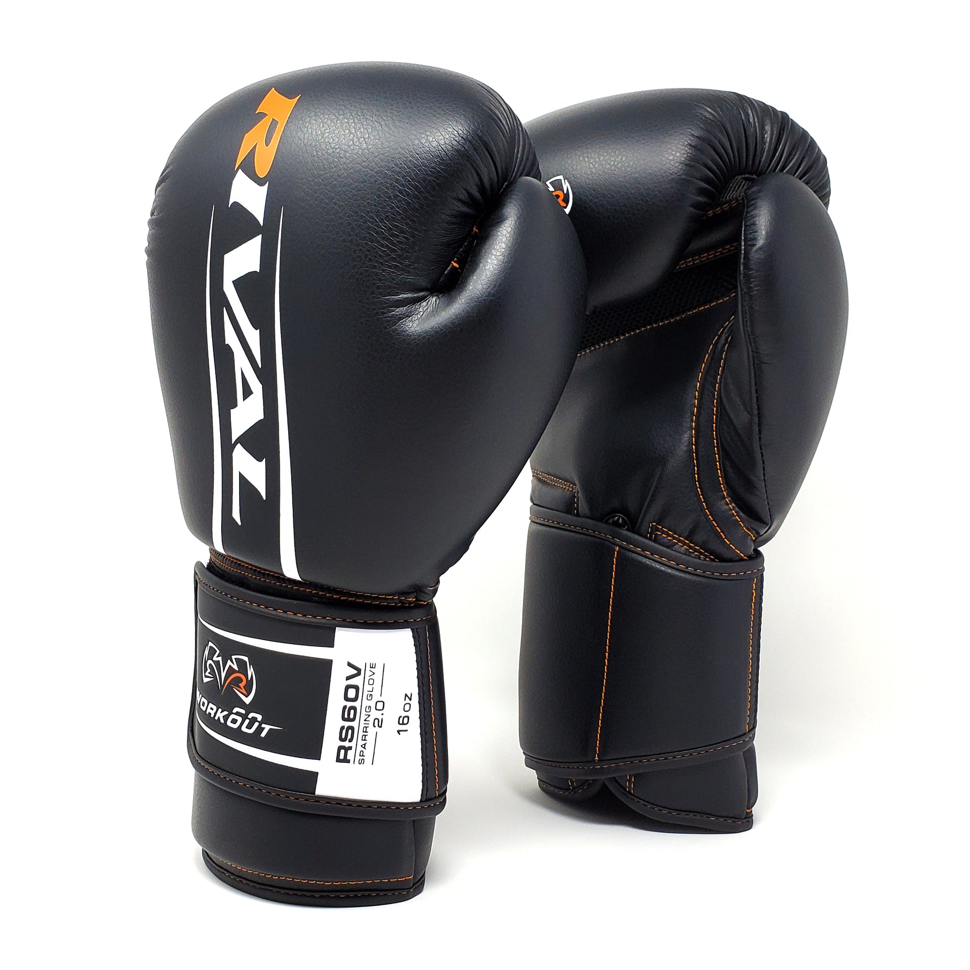 Rival RS60V 2.0 Boxing Sparring Gloves - Black Rival