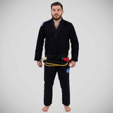 Black Scramble Athlite V6 BJJ Gi  Fight Co