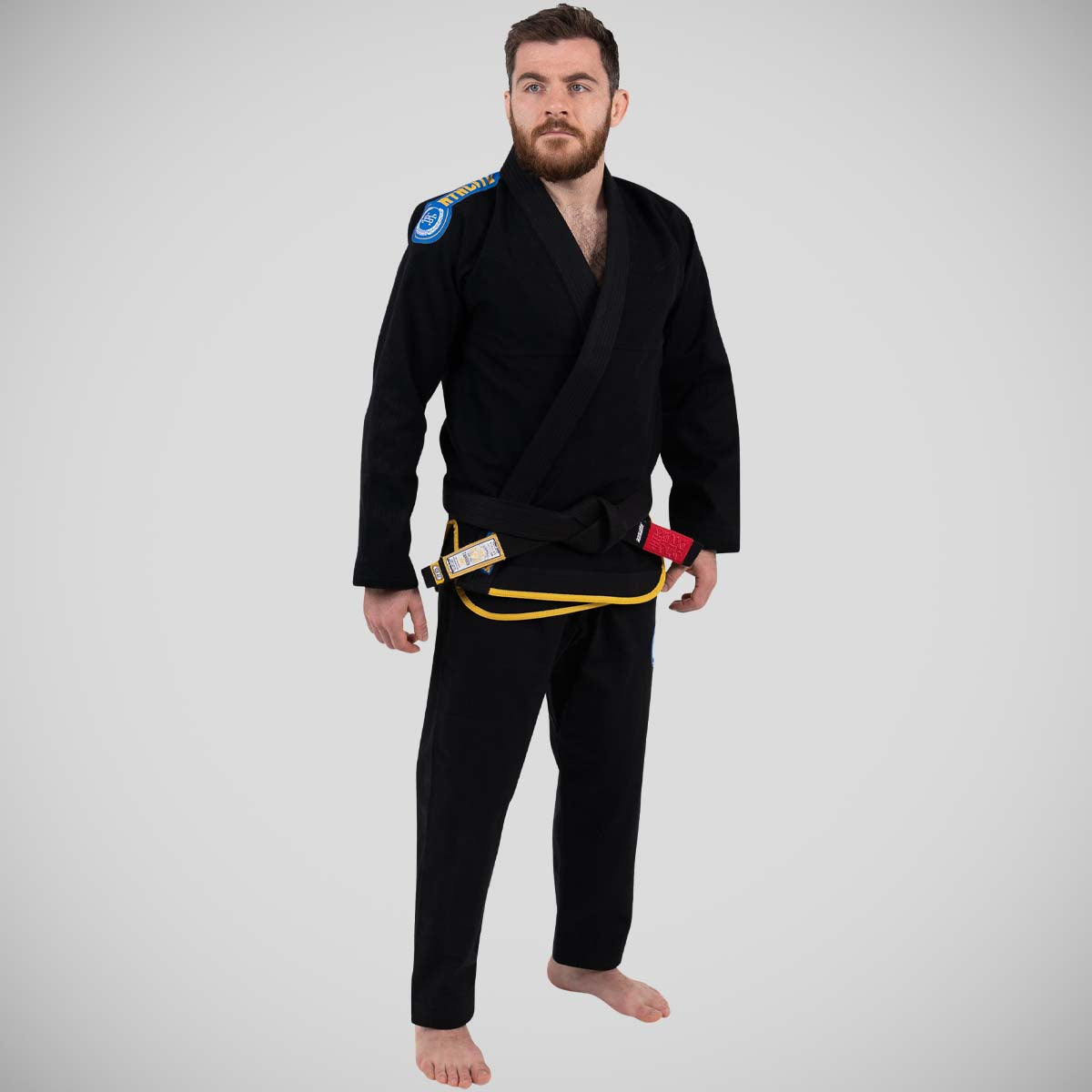 Black Scramble Athlite V6 BJJ Gi  Fight Co