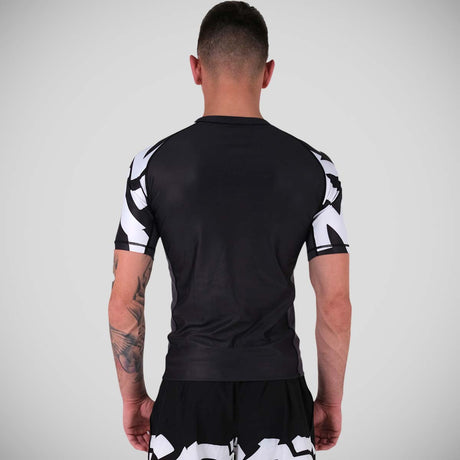 Black Scramble Baka Rash Guard  Fight Co
