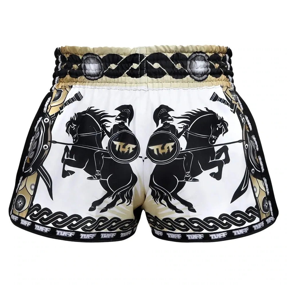 TUFF Retro Style Shorts - Golden Gladiator TUFF
