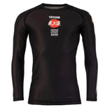 Tatami Bushido Black Long Sleeve Rash Guard Tatami