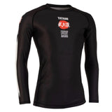 Tatami Bushido Black Long Sleeve Rash Guard Tatami