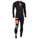 Tatami Bushido Black Long Sleeve Rash Guard Tatami