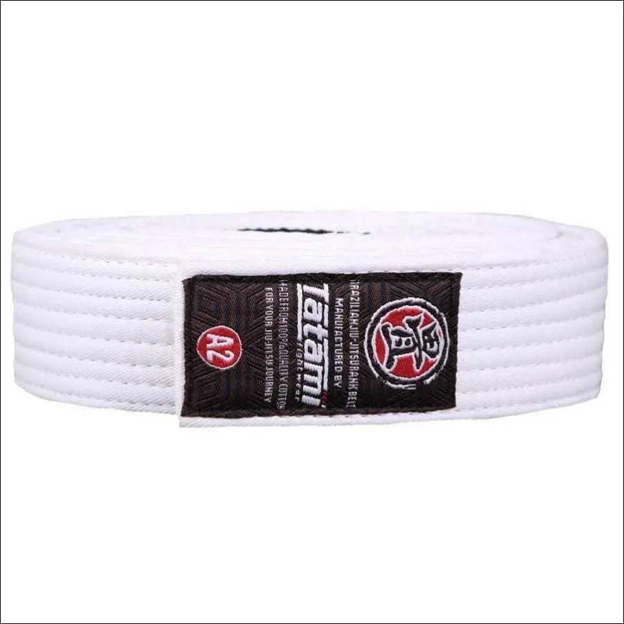 Tatami Fightwear BJJ Rank Belt - White tatami