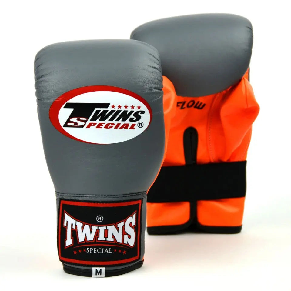 Twins Air Flow Bag Gloves Grey-Orange Twins Special