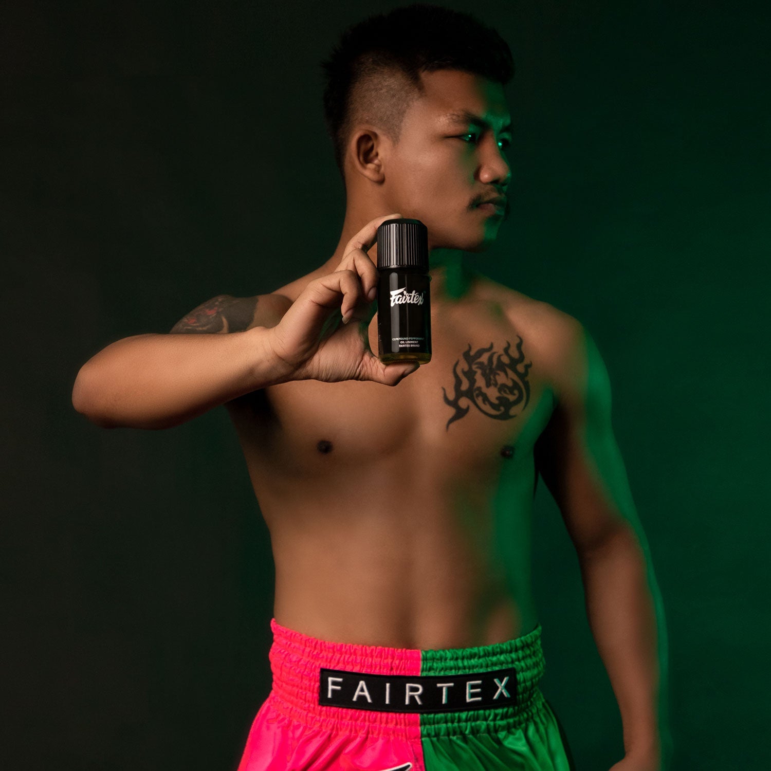 Fairtex Muay Thai Boxing Liniment Oil - Compound Peppermint Scent 100ml - Toprank Sport™