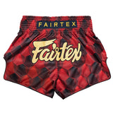 Fairtex Muay Thai Boxing Rodtang Shorts Red - BS1919 - Toprank Sport™