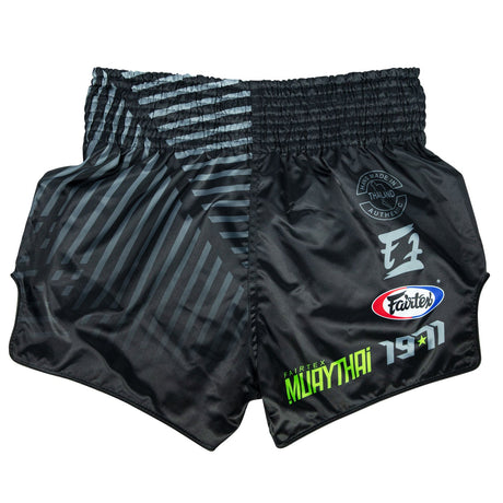 Fairtex Muay Thai Boxing Racer Muaythai Shorts Black - Toprank Sport™