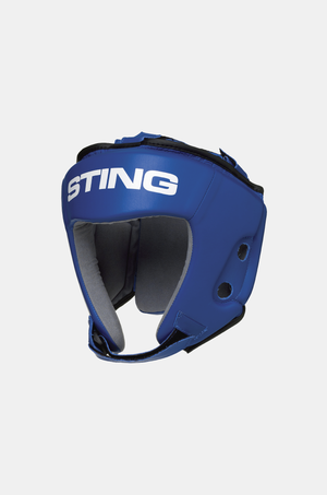 Blue IBA Competition Head Guard STING