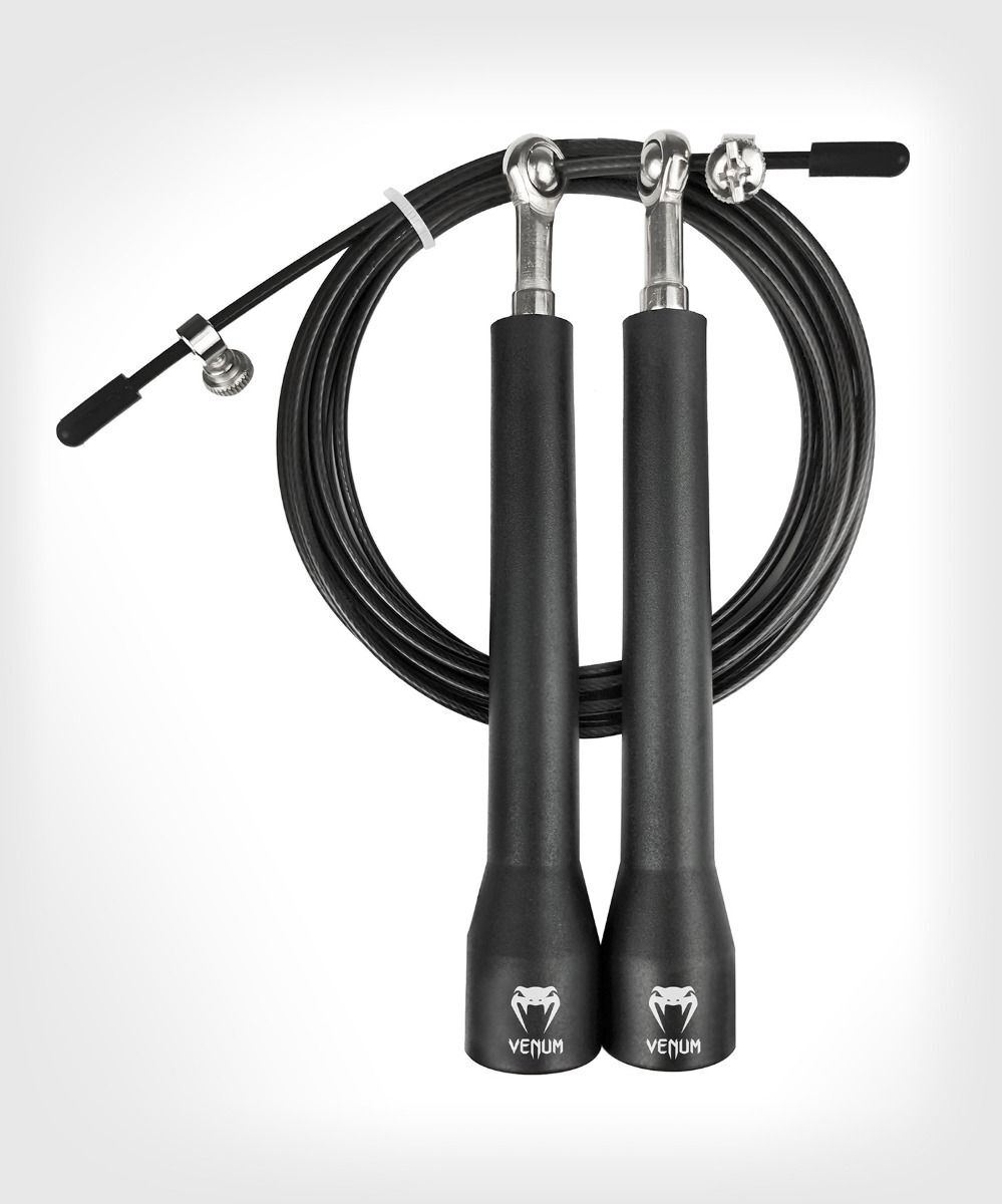 Venum Thunder Skipping Rope - Black Venum