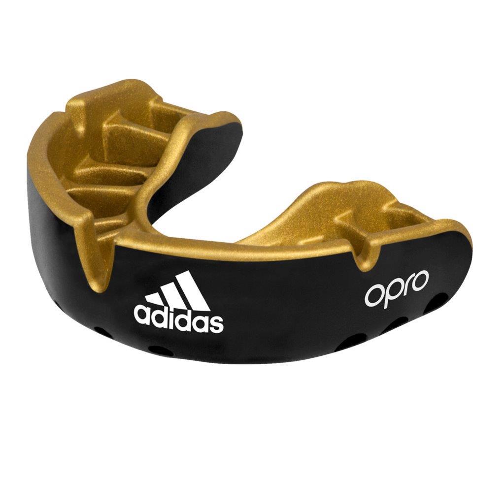 Adidas OPRO Gold BRACES Gum Shield - Black Adidas