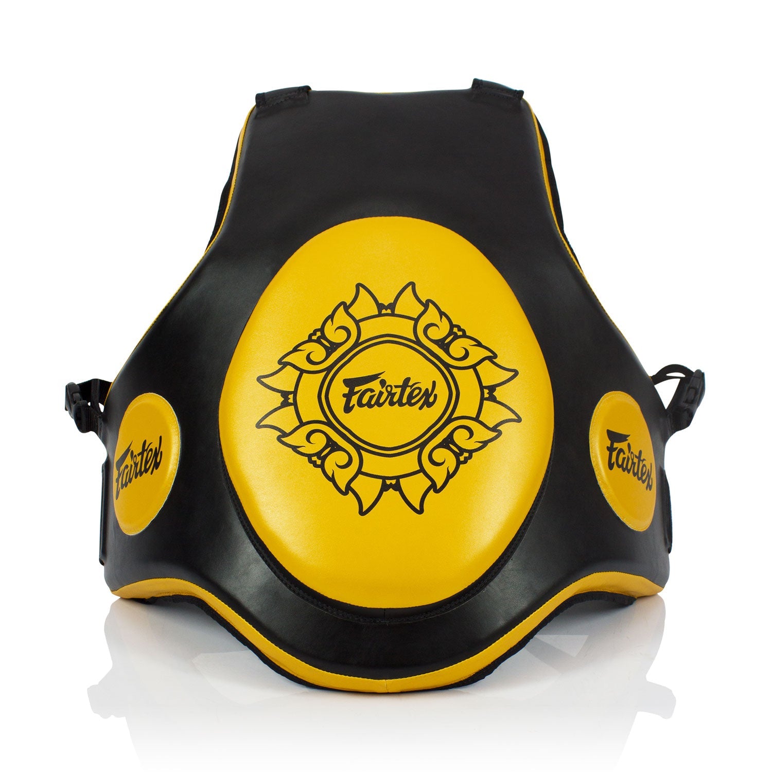 TV2 Fairtex Trainers Vest Black-Gold - Toprank Sport™